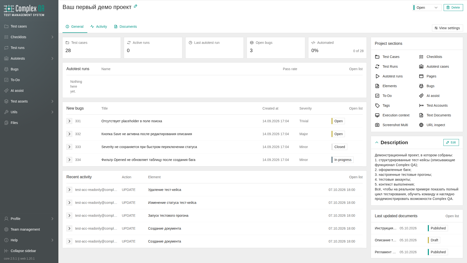 Project overview